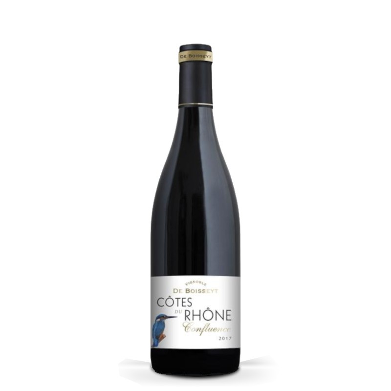 Cotes du Rhone Confluence 2017 - Vignoble de Boisseyt Cotes du Rhone Confluence 2017 - Vignoble de Boisseyt
