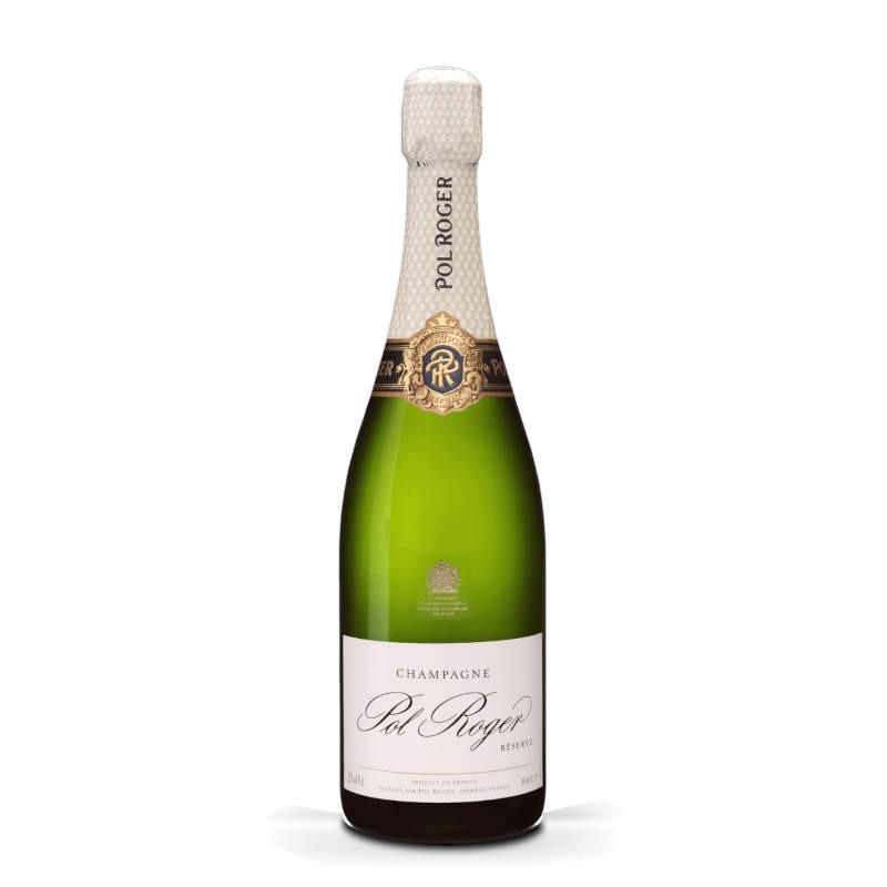 Champagne Pol Roger Reserve Brut en bouteille de 75 cl