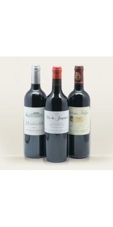 Coffret vins Bordeaux en box de 3 ou 6 bouteilles