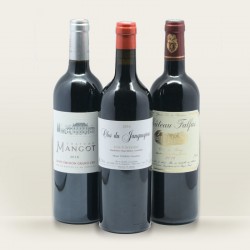 Coffret vins Bordeaux en box de 3 ou 6 bouteilles