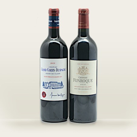 grand cru - coffret 2 ou 4 vins de saint emilion