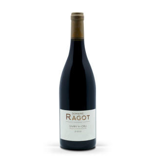 Bouteille de Givry 1er cru Clos Jus du domaine Nicolas ragot