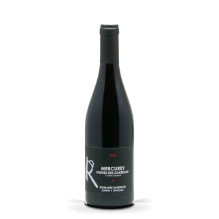 Bouteille de la cuvee Suzanne Mercurey Vignes des Chazeaux des Raquillet