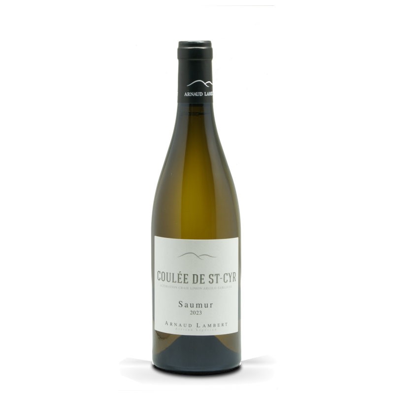 Bouteille de Arnaud Lambert Saumur blanc Coulee de St-Cyr
